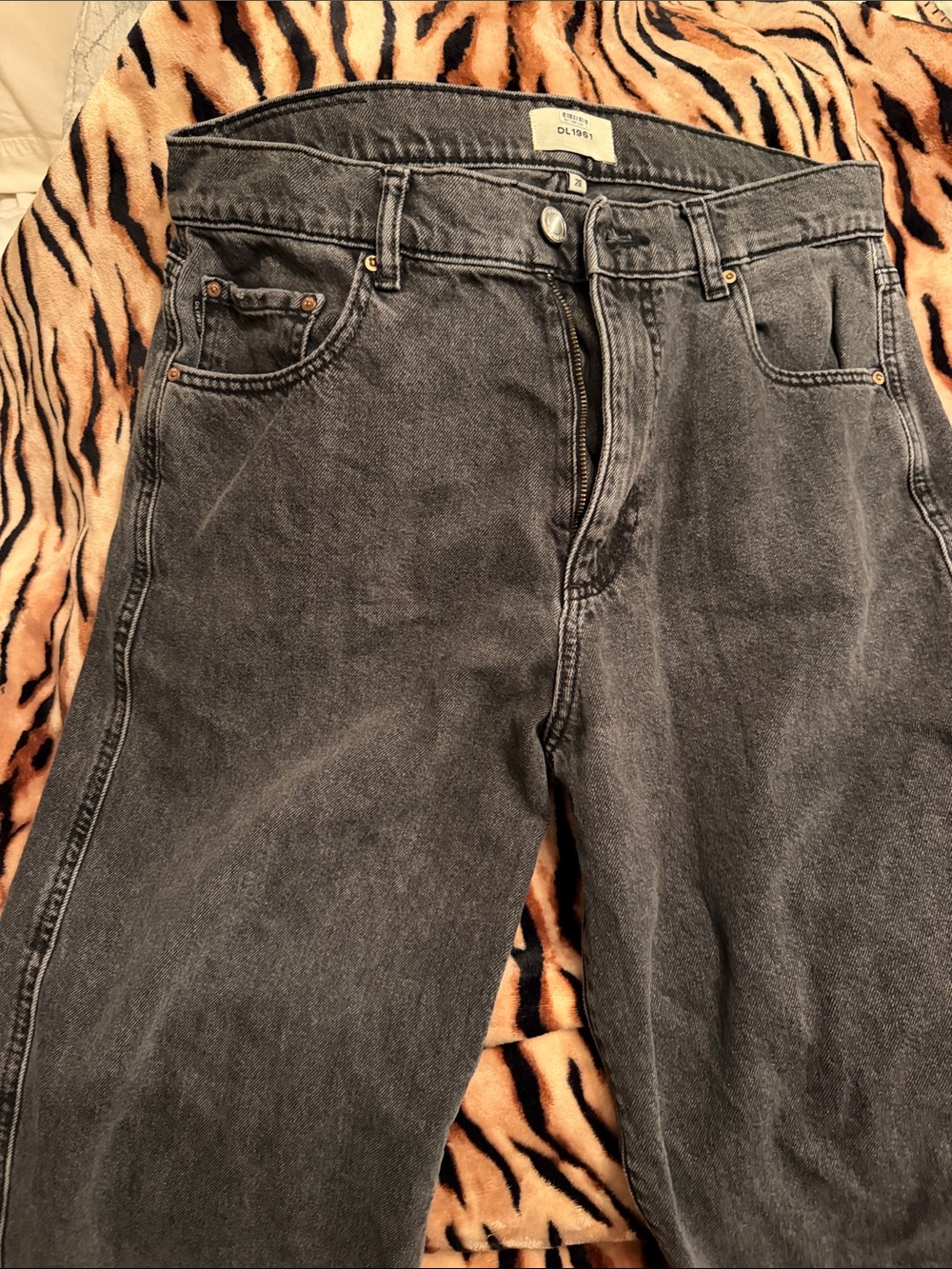 Women’s Black Washed Jeans - DL1961